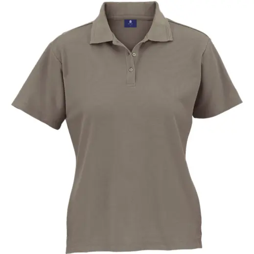 Ladies 175g Barron Pique Knit Golfer Dove Grey